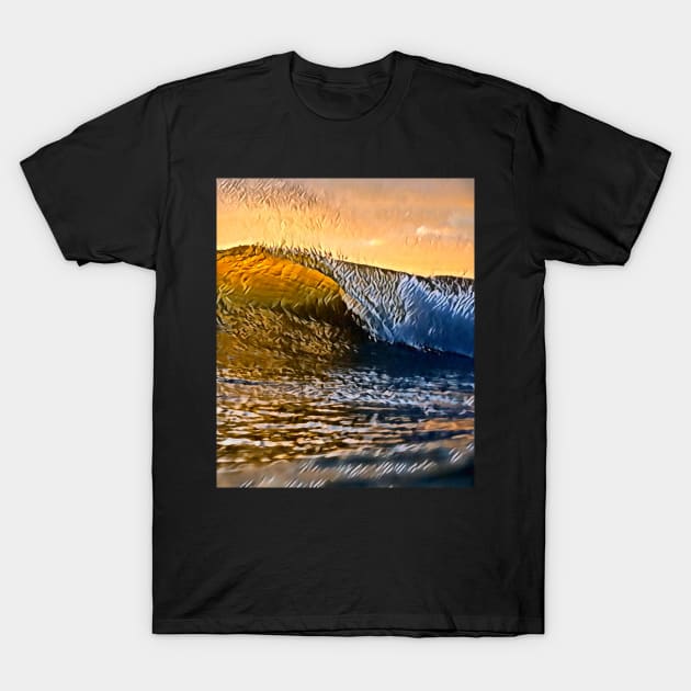 Ocean waves T-Shirt by evokearo